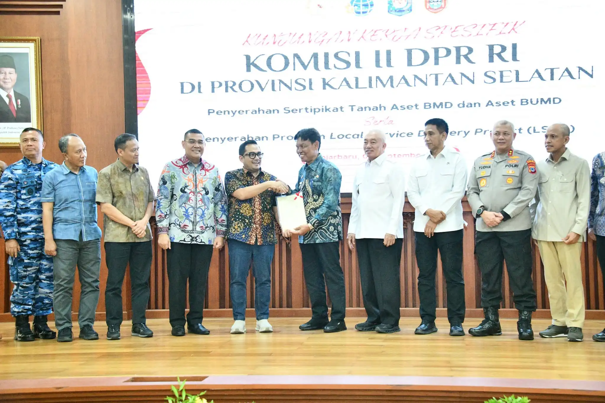 Sertipikat Aset Daerah HSS Diserahkan, Perkuat Kepastian Hukum dan Tata Kelola BMD