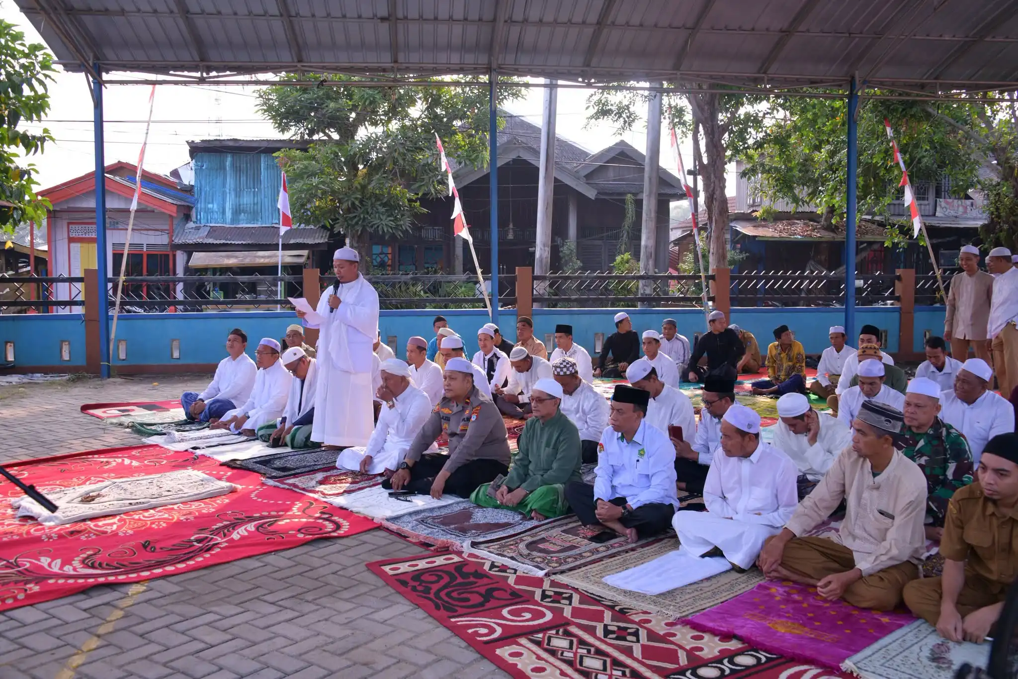 Kemarau Panjang dan Kabut Asap, Warga Daha Utara Gelar Sholat Istisqa Memohon Hujan