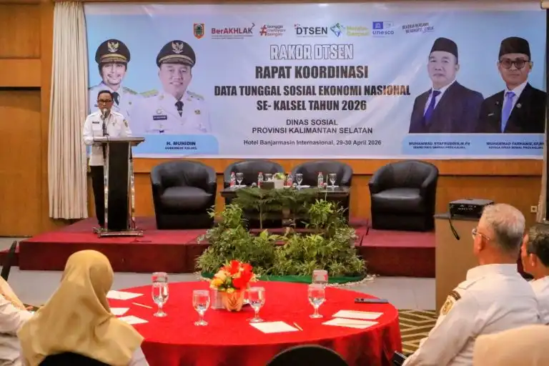DTSEN Diperkuat, Kalsel Dorong Data Sosial Ekonomi Lebih Akurat dan Terintegrasi