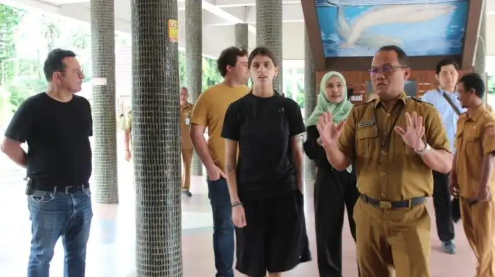 Peneliti Prancis Dalami Sejarah Intan Kalsel di Museum Lambung Mangkurat