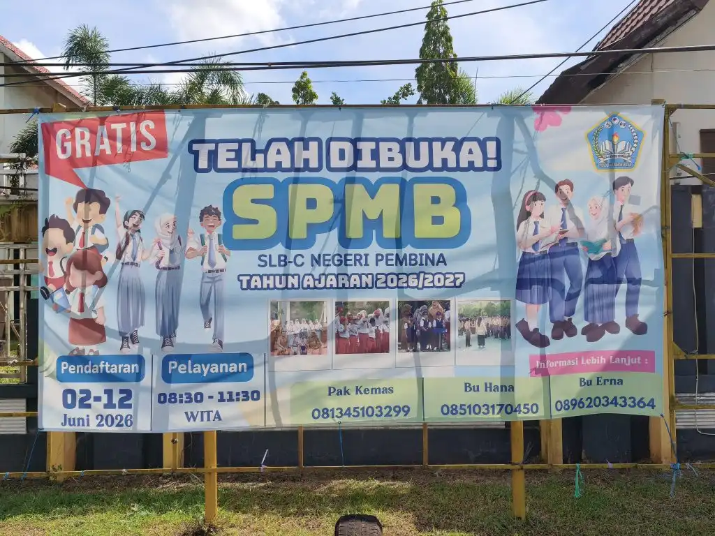 SPMB SLB Negeri Pembina Kalsel Dibuka, Anak Berkebutuhan Khusus Bisa Daftar Gratis