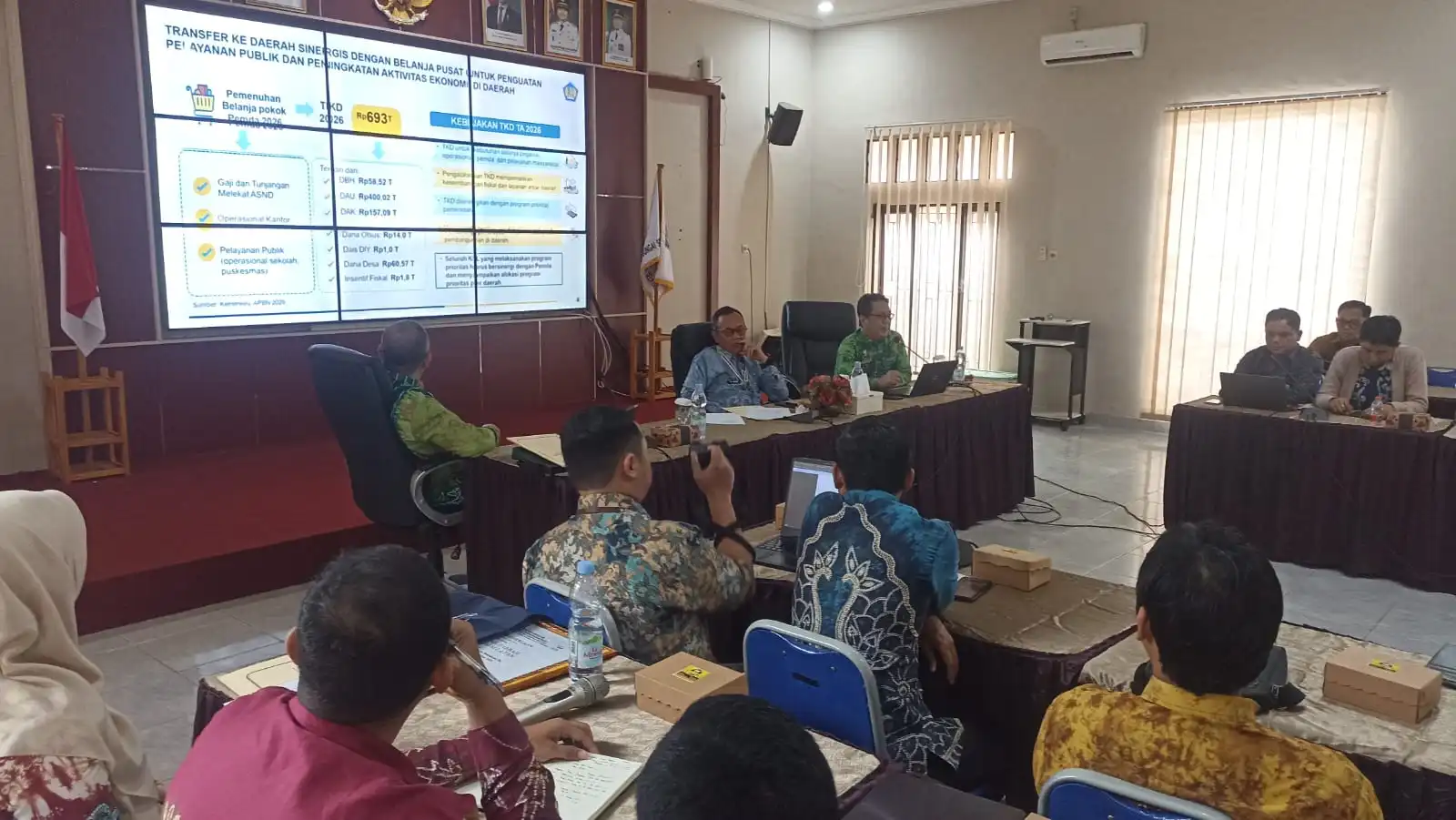 Penyerapan Belanja Daerah HSS Jadi Sorotan dalam Rakor TKDD 2026