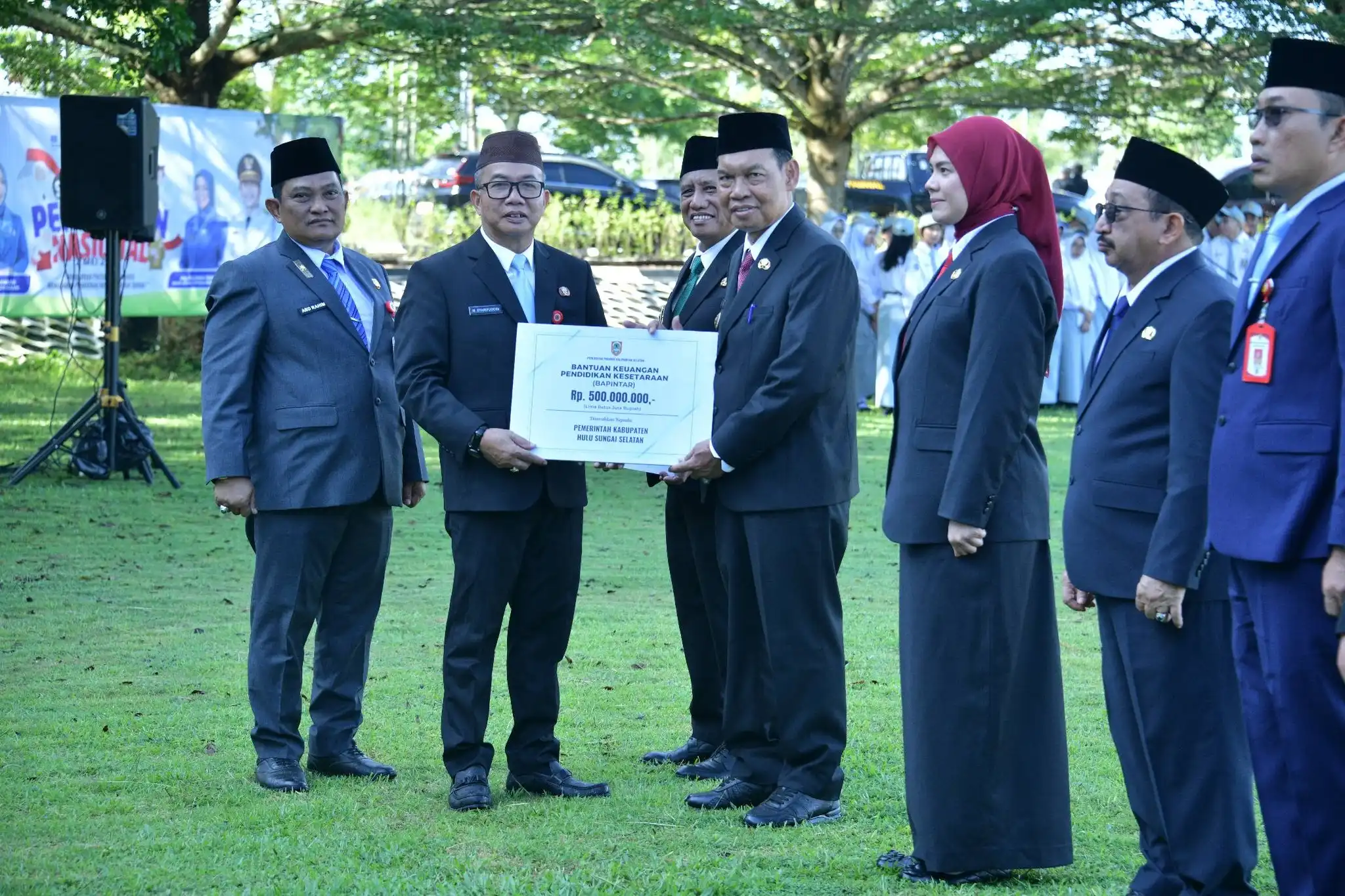 HSS Terima BAPINTAR Rp500 Juta di Peringatan Otda ke-30 dan Hardiknas 2026