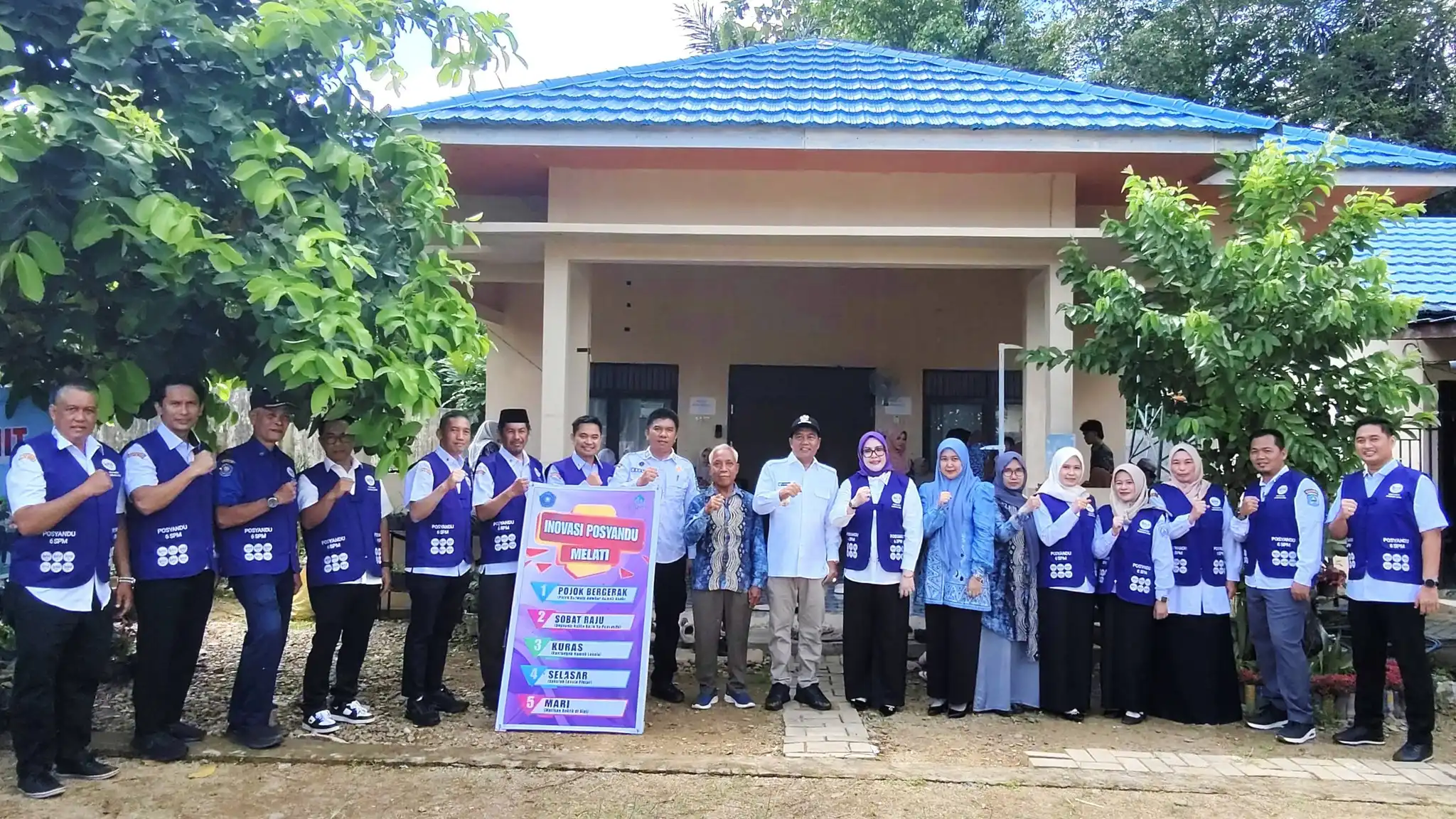 Bupati HSS Tinjau Posyandu Melati, Dorong Transformasi Layanan 6 SPM