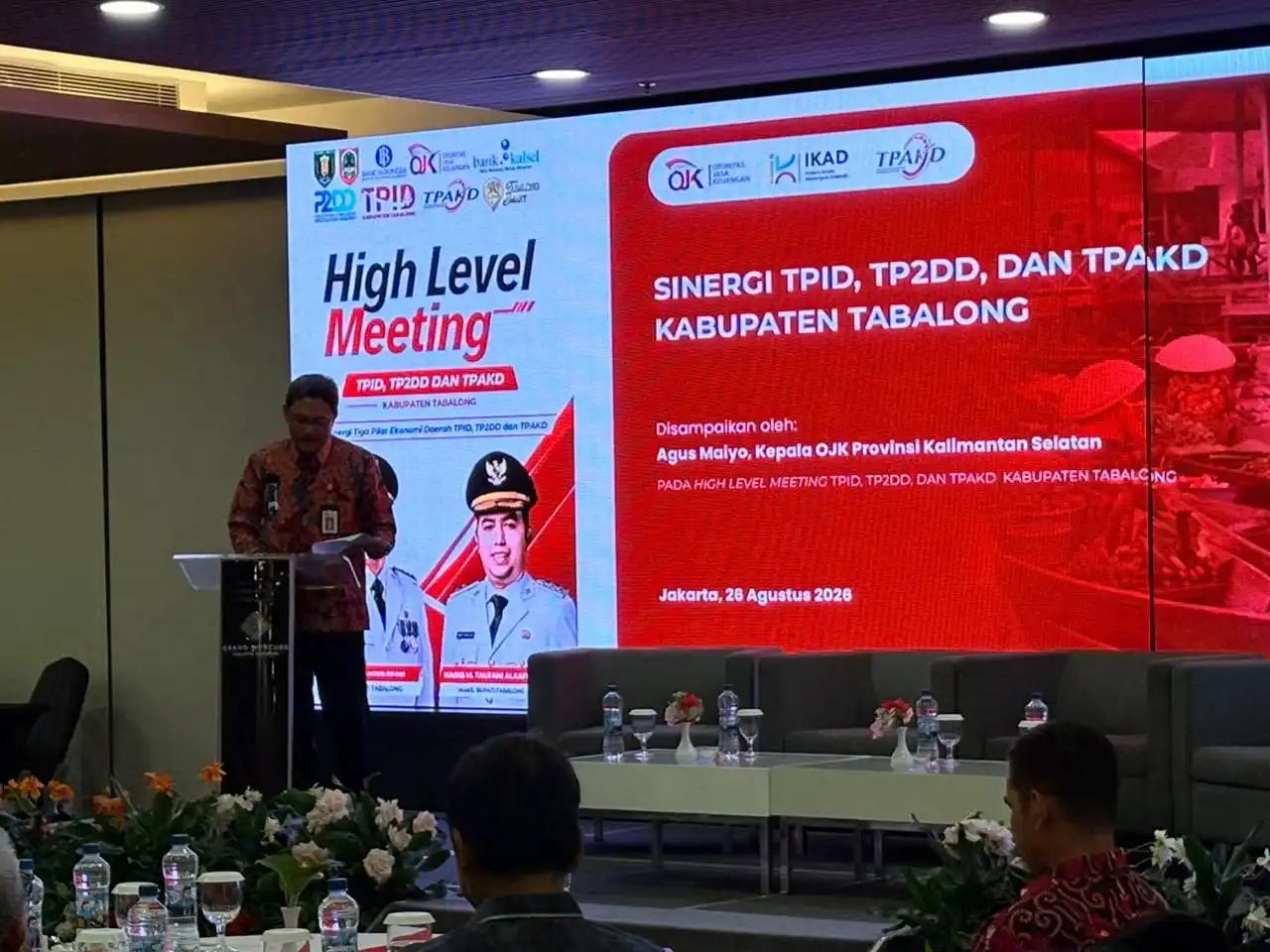 Wabup HSS Bahas 3 Pilar Ekonomi di Jakarta, MoU Pengendalian Inflasi Banua Anam Diteken