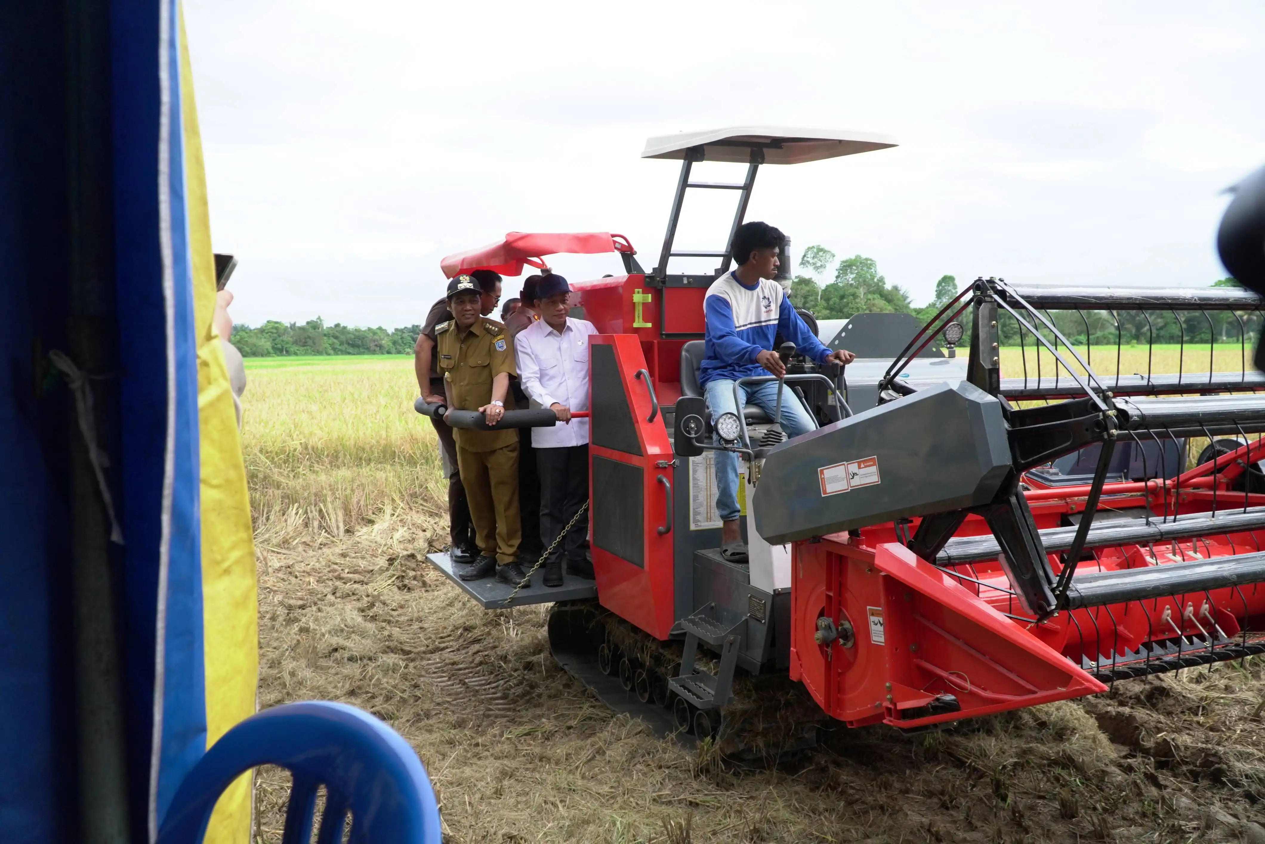 Wamenko Pangan Tinjau KSPEAN di HSS, Pastikan Program Swasembada Pangan Berjalan Optimal