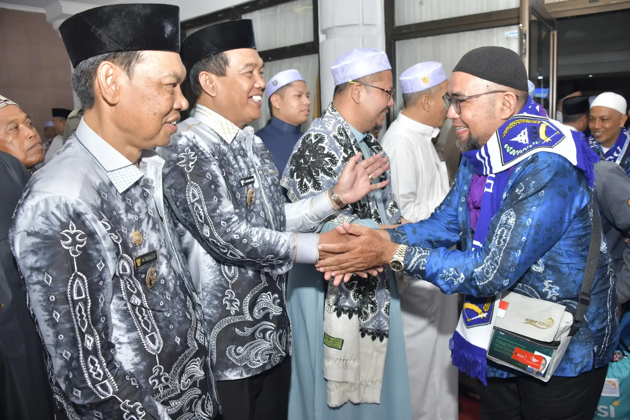 379 Jemaah Calon Haji Asal HSS Resmi Diberangkatkan ke Tanah Suci