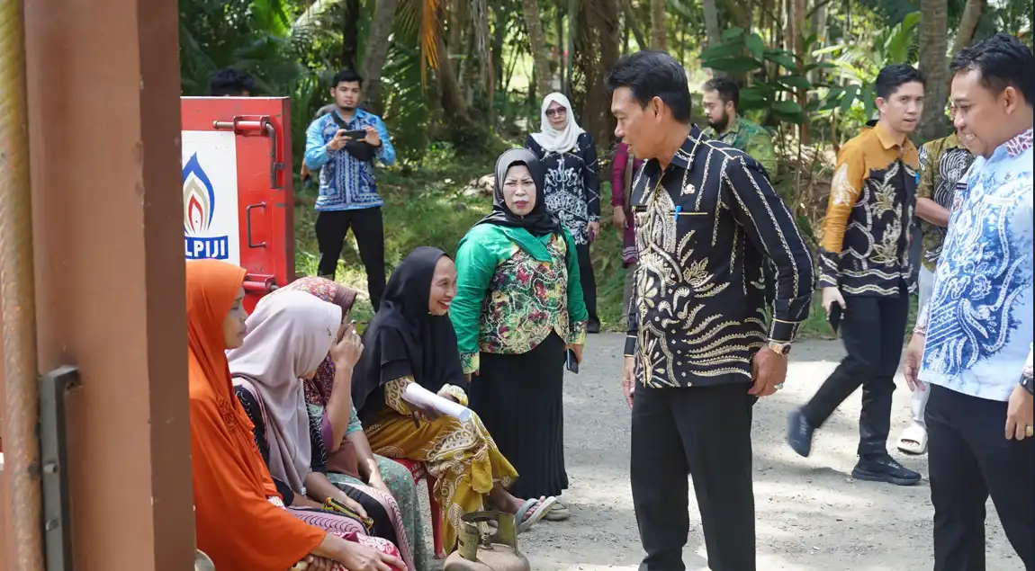Pasar Murah di Simpur Diserbu Warga, Harga Kebutuhan Pokok Lebih Terjangkau