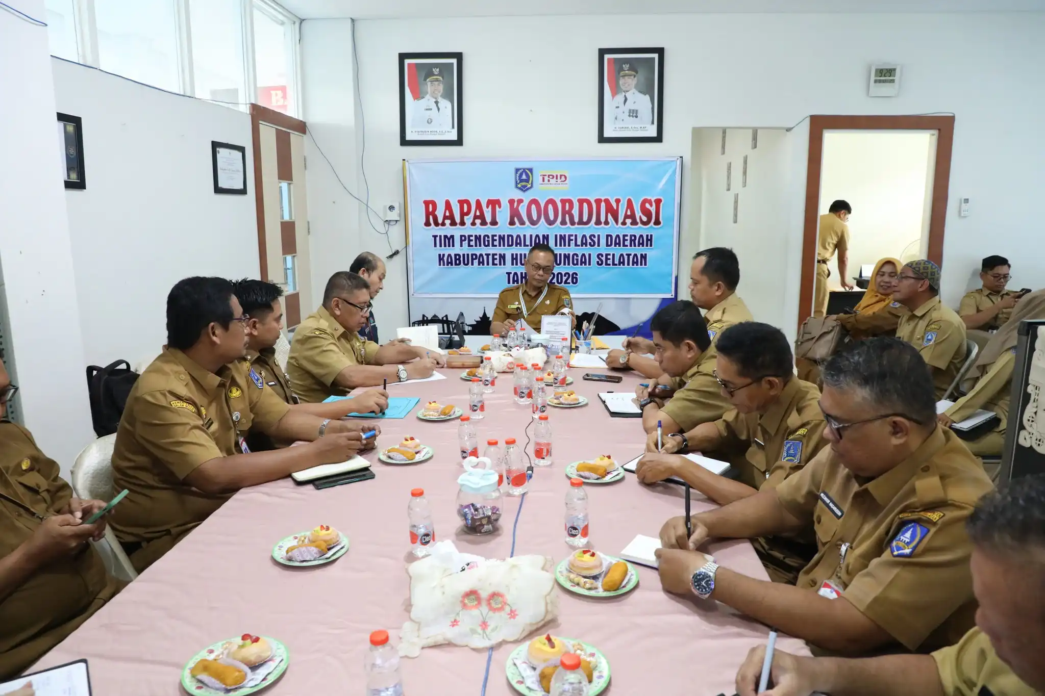 Rapat TPID HSS: Sekda Fokus pada Pengendalian Inflasi dan Peningkatan Kesejahteraan Masyarakat