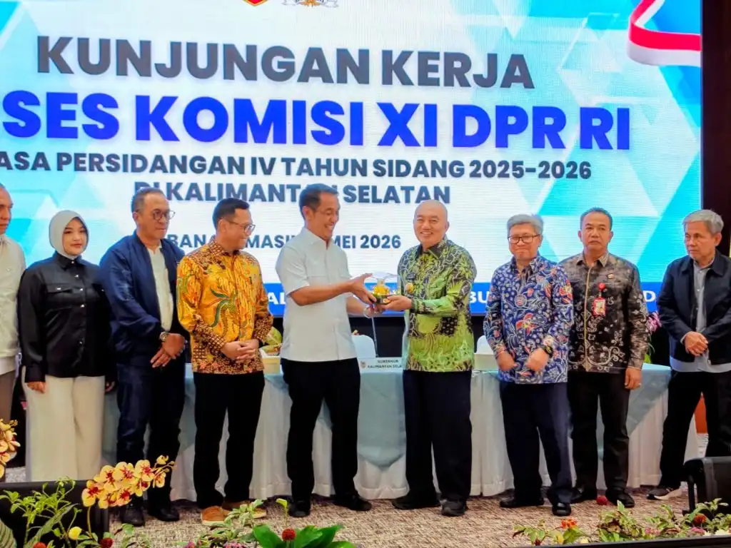 Kalsel Pamer Prestasi di Hadapan Komisi XI DPR RI, Muhidin Singgung Dana Daerah