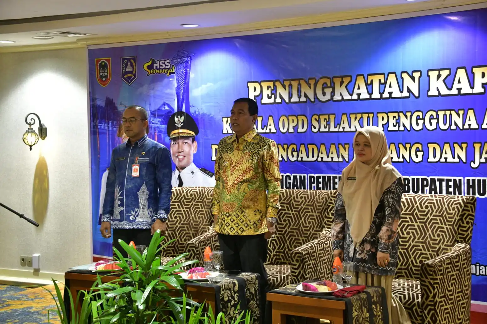Tingkatkan Kompetensi Kepala OPD, Pemkab HSS Gelar Pelatihan Pengadaan Barang dan Jasa Pemerintah