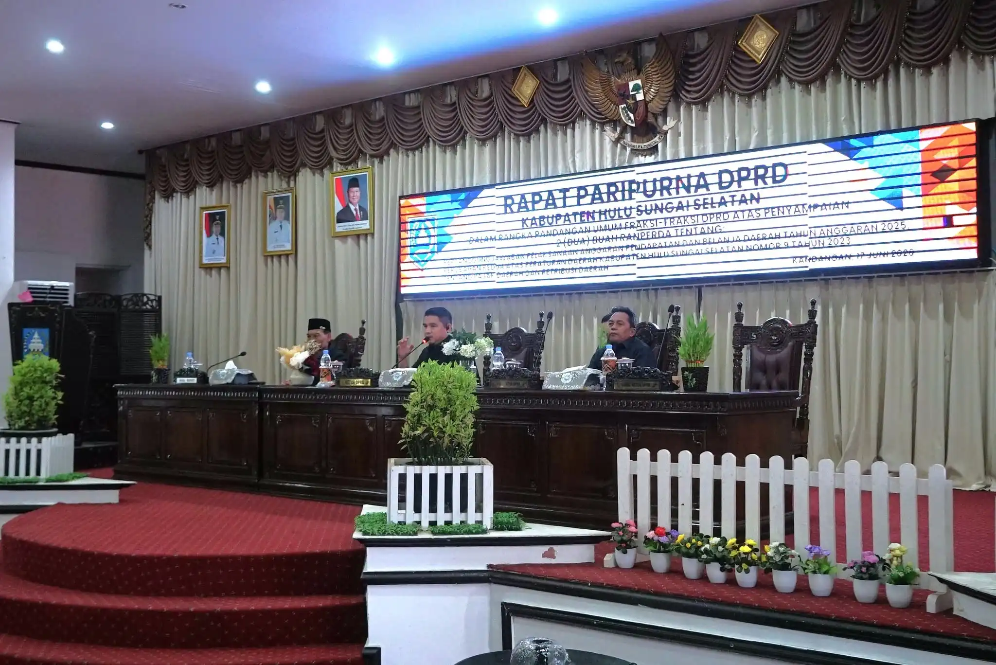 Fraksi DPRD HSS Setujui Dua Ranperda, Soroti SiLPA hingga Optimalisasi PAD