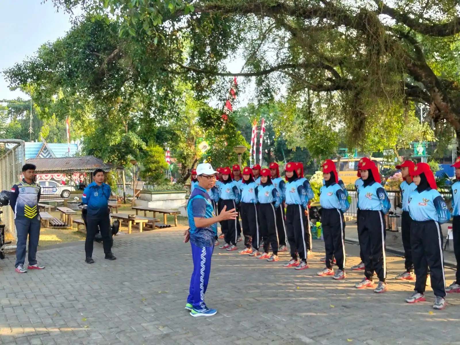 Paskibraka HSS Matangkan Persiapan HUT ke-81 RI, Wabup Pantau Latihan 2026