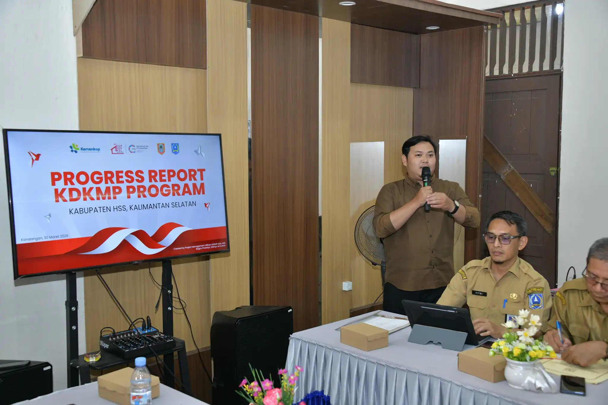 Kejar Target Juli 2026, Pembangunan Koperasi Desa di HSS Dikebut Meski Terkendala Lahan Rawa