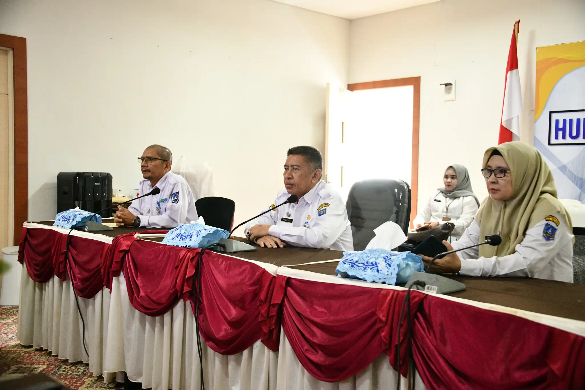 Zoom Bersama Kemendagri, Pemkab HSS Perkuat Persiapan Program LSDP