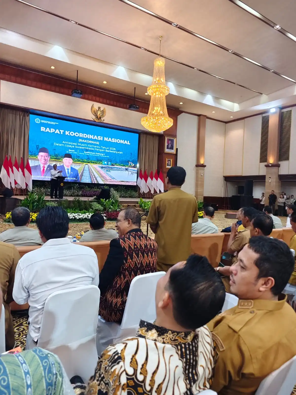 Bupati HSS Hadiri Rakornas Mitigasi Kekeringan, Bahas Antisipasi Dampak ke Pertanian