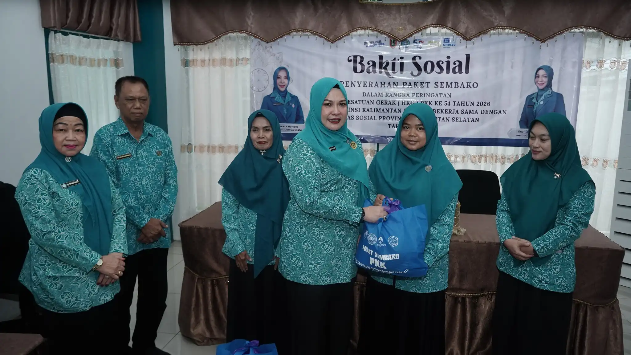 500 Paket Sembako untuk Kader PKK dan Pendidik PAUD HSS, Bentuk Apresiasi Pengabdian