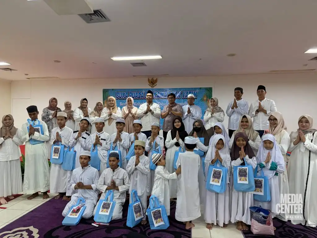 Buka Puasa Bersama Anak Yatim, RSGM Gusti Hasan Aman Perkuat Kebersamaan di Bulan Ramadan