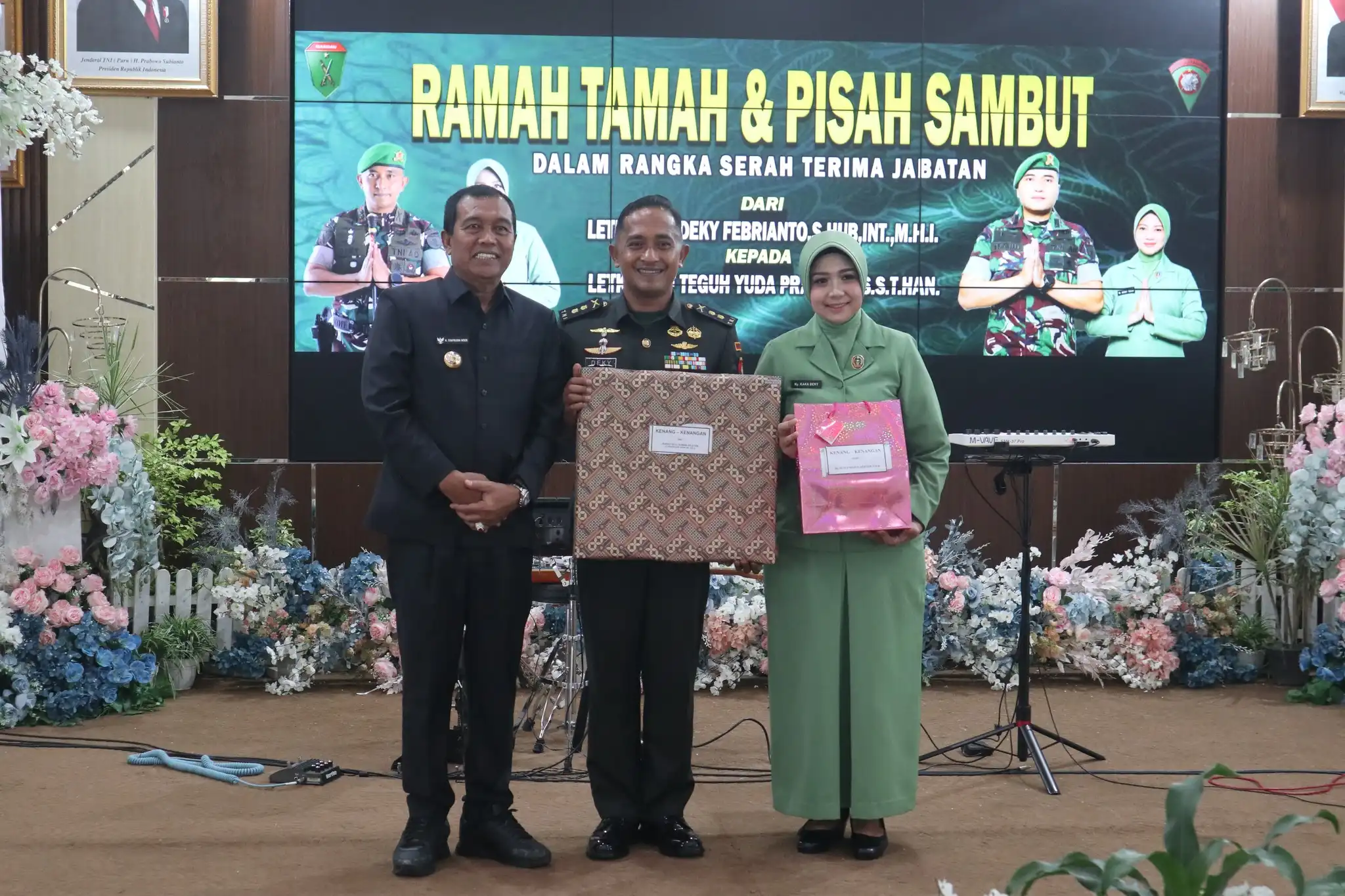 Bupati HSS Lepas Danyon Lama, Sambut Komandan Baru Yonif 829/Bumi Antaludin