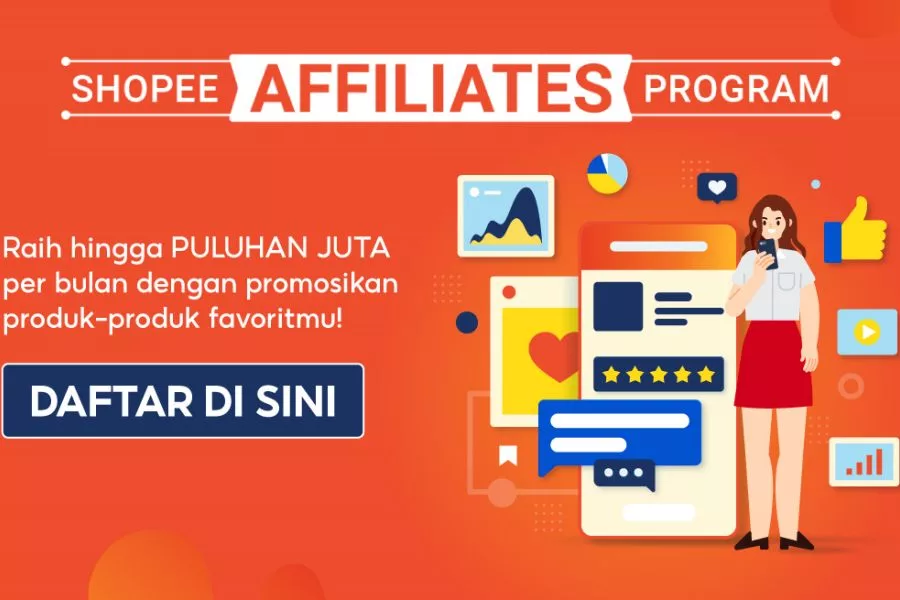 Cara Jadi Shopee Affiliate dan Menghasilkan Uang dari Rumah, Step by Step Anti Ribet