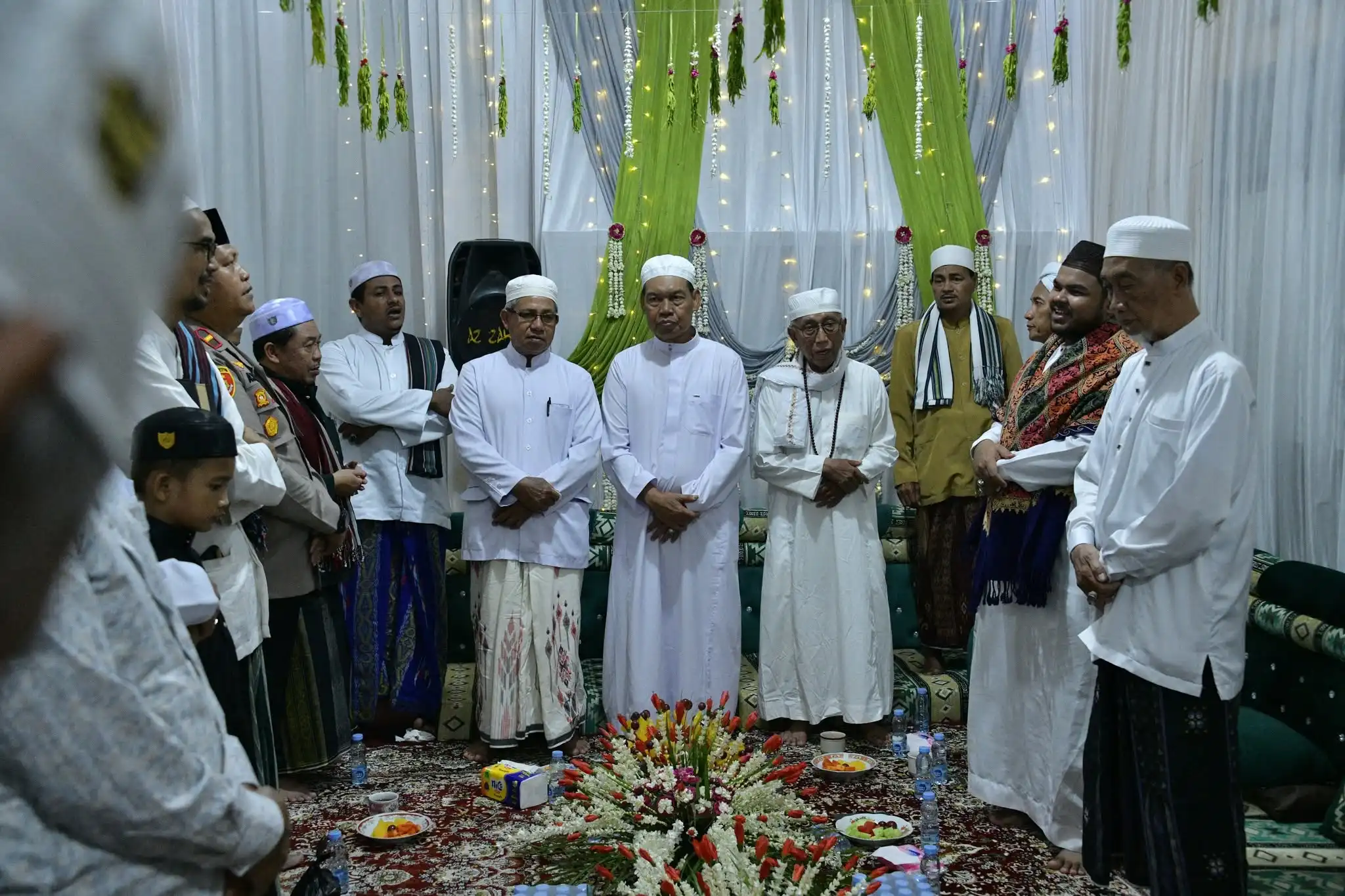 Wabup HSS Hadiri Haul ke-8 KH Muhammad Abdul Muzib Jazuly di Daha Utara