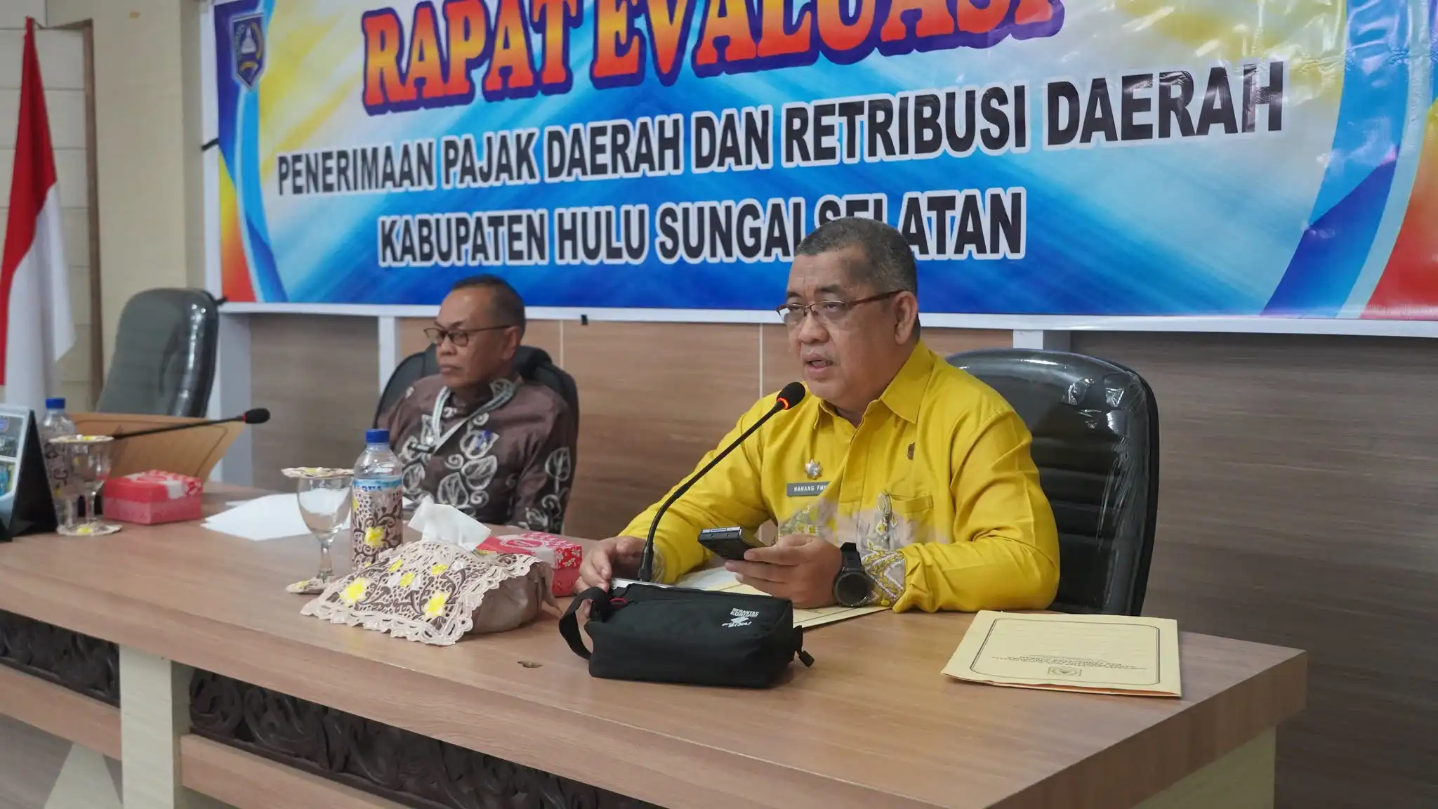 Sekda HSS Minta OPD Lebih Inovatif Gali Potensi PAD dari Pajak dan Retribusi Daerah