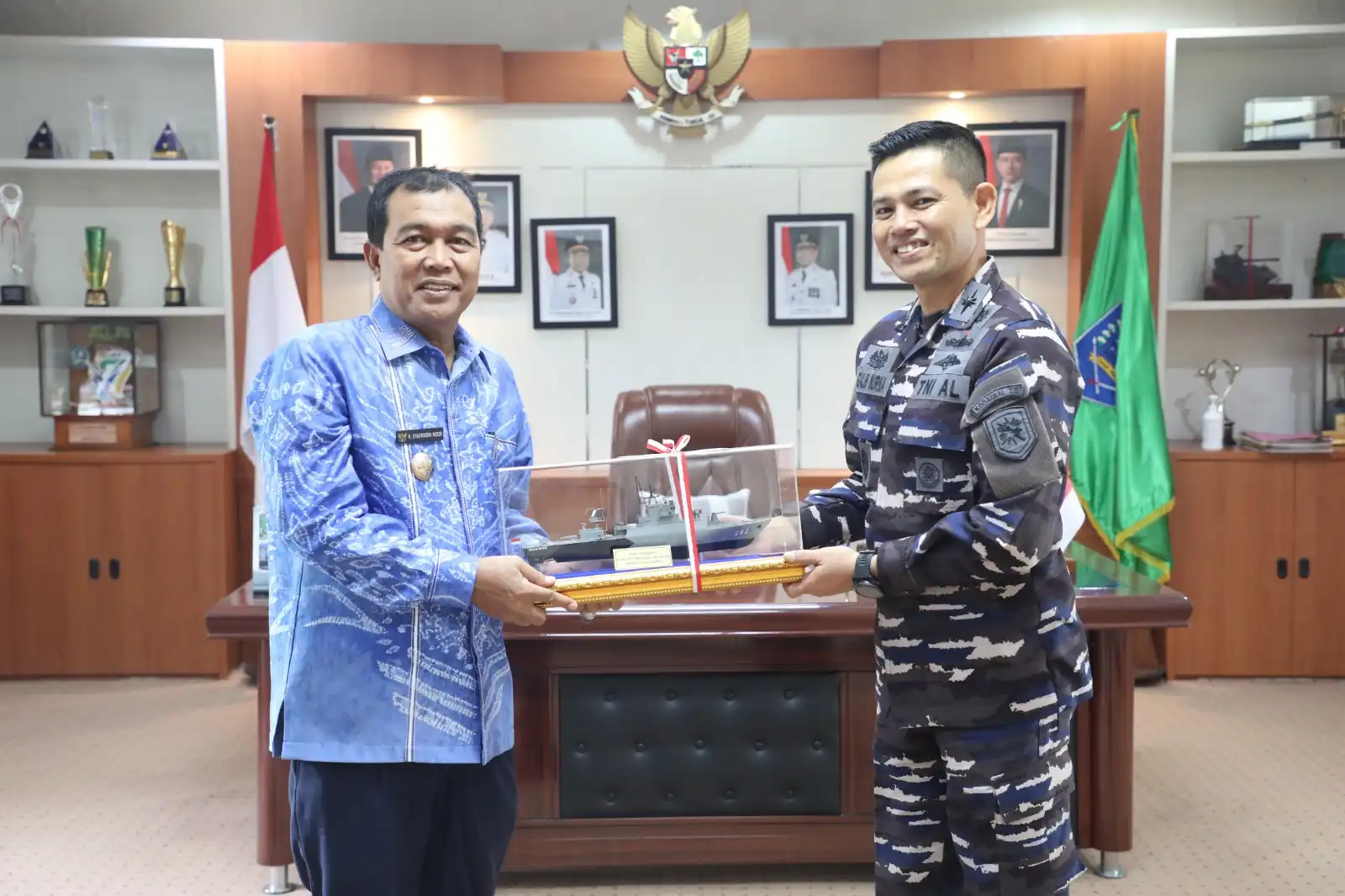 Pemkab HSS dan Lanal Banjarmasin Matangkan Peringatan HUT ALRI Divisi IV ke-77