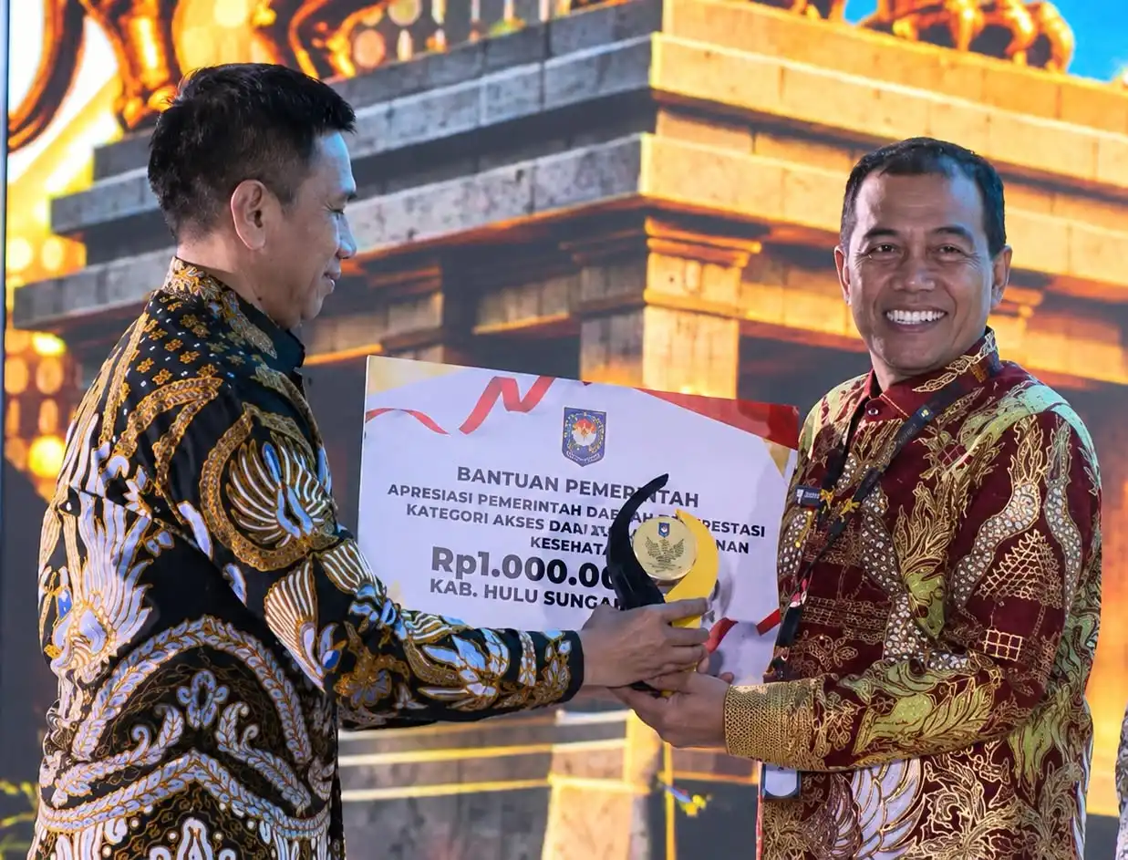 HSS Raih Terbaik III Layanan Kesehatan dan Terima Insentif Rp1 Miliar