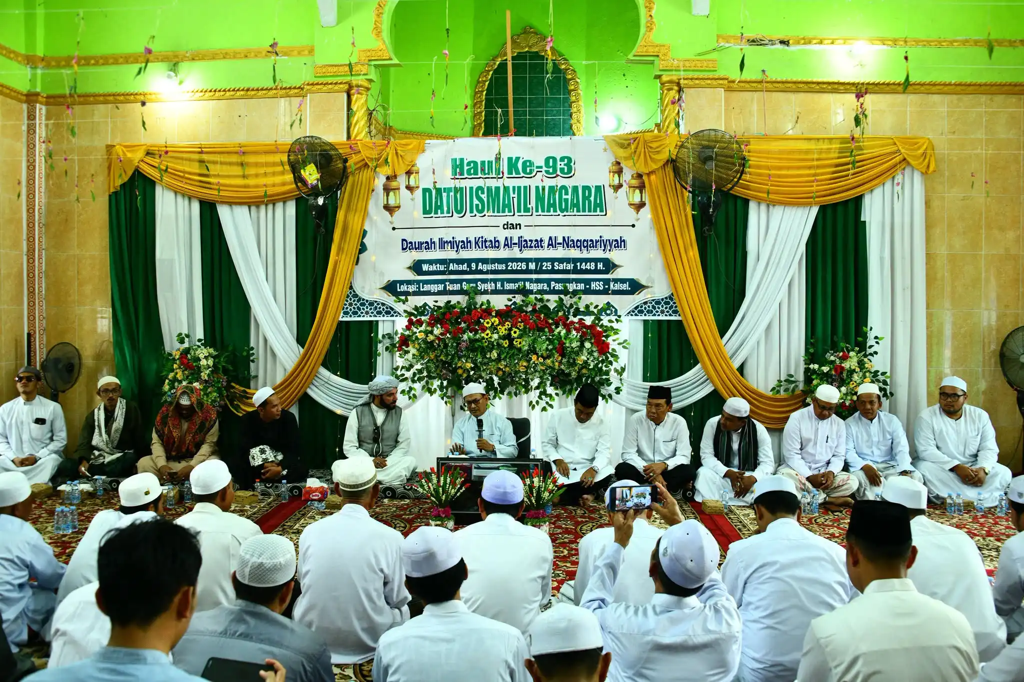 Haul ke-93 Datu Syekh Isma'il di HSS Dihadiri Bupati dan Ribuan Jamaah