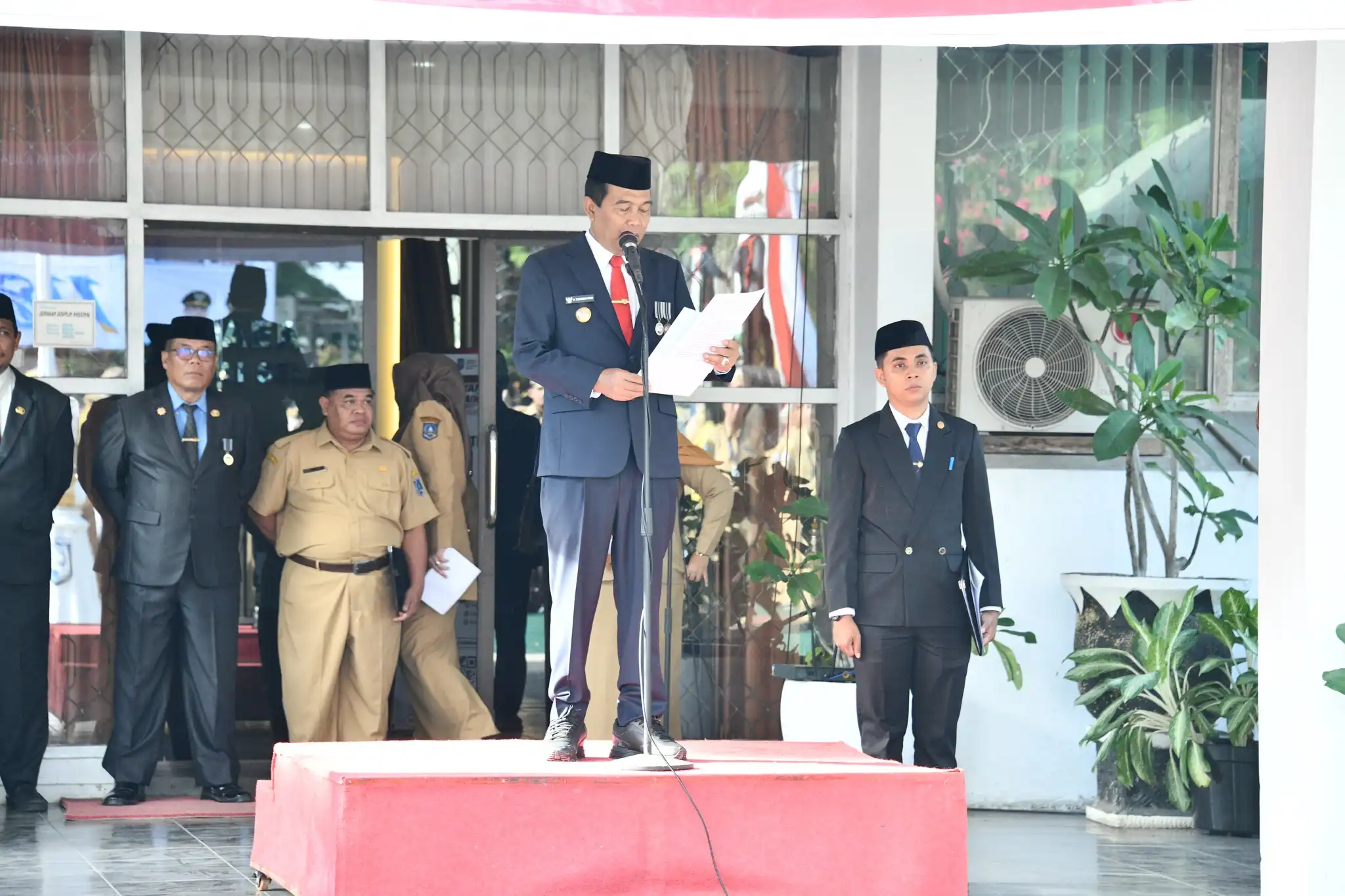 Pimpin Upacara Harkitnas dan Hari Lahir Pancasila, Bupati HSS Soroti Persatuan di Era Digital