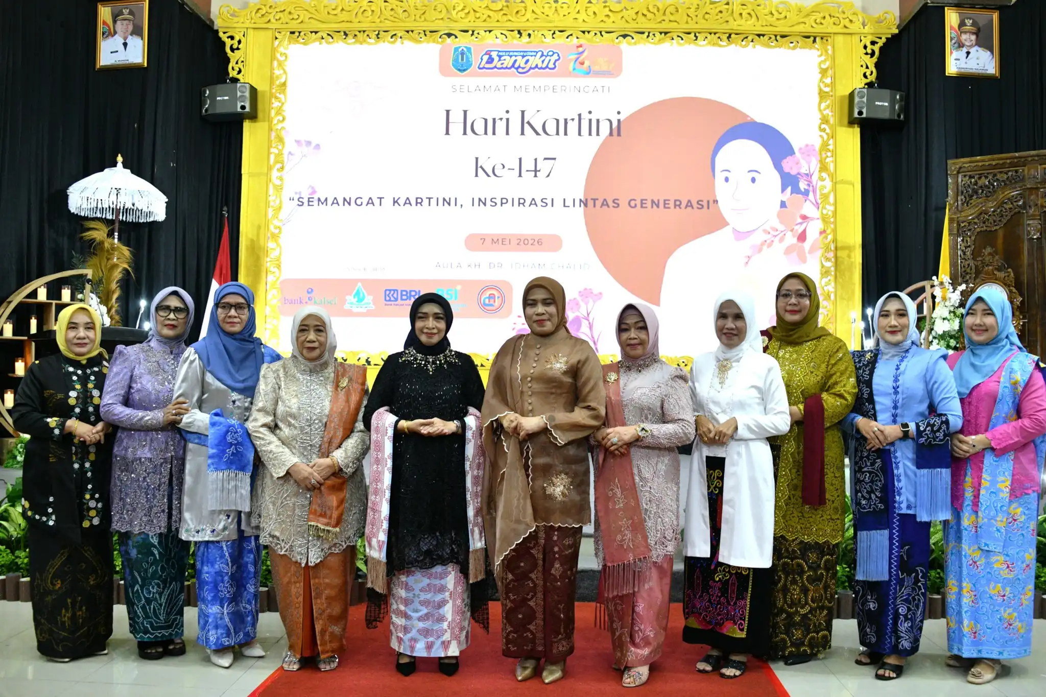 GOW HSS Hadiri Peringatan Hari Kartini ke-147 di Amuntai, Raih Penghargaan Busana Nasional