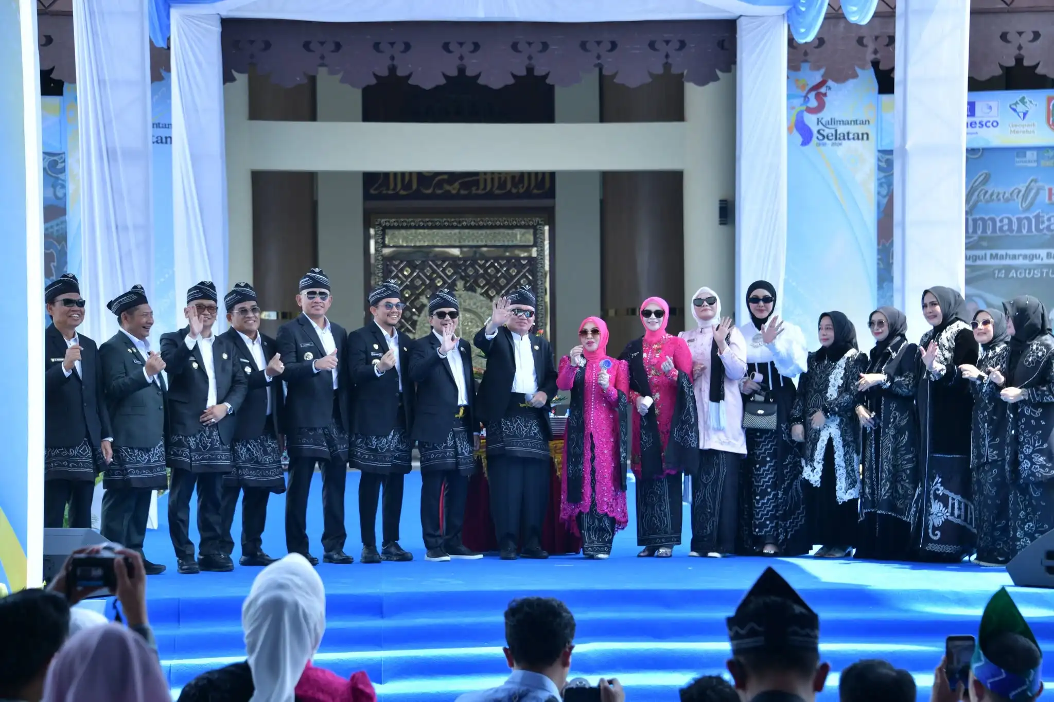 Hari Jadi ke-76 Kalsel Digelar, Wabup HSS Hadiri Puncak Peringatan di Banjarbaru
