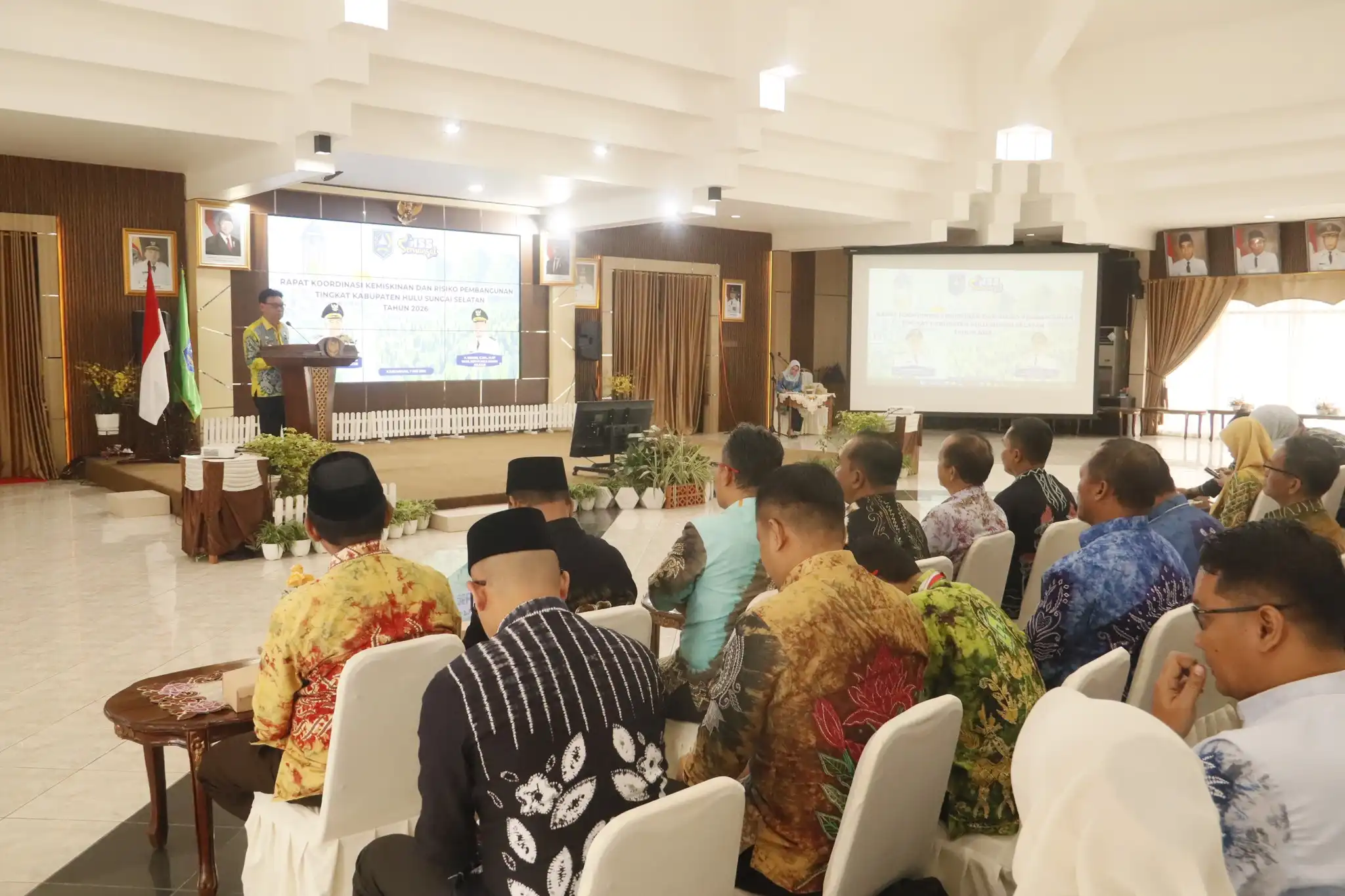 Pemkab HSS Perkuat Kolaborasi Tekan Angka Kemiskinan
