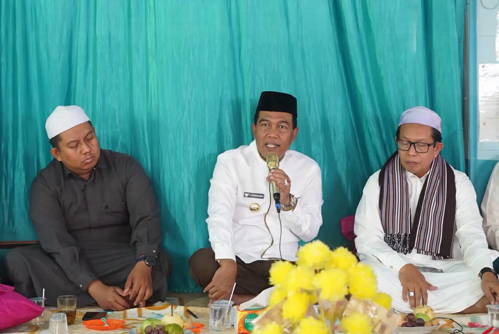 Bupati HSS Hadiri Maulid Nabi 1448 H di Simpur, Warga Diajak Teladani Rasulullah