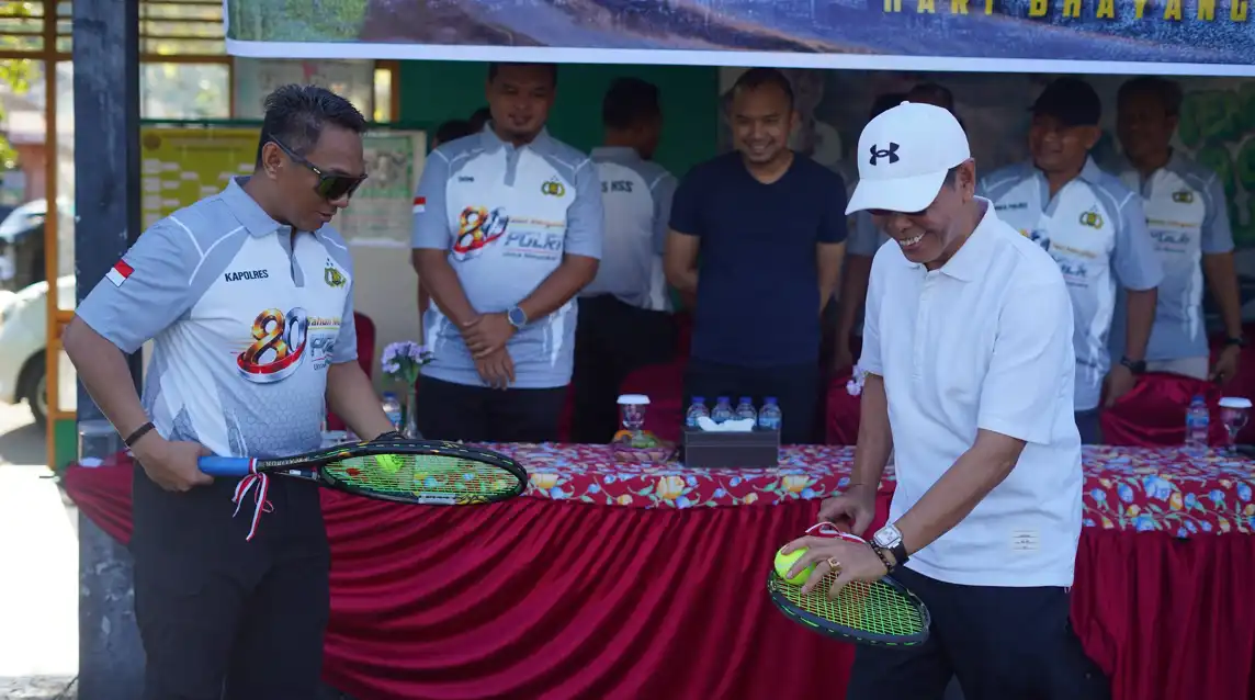 Turnamen Tenis Kapolres HSS Cup 2026 Resmi Bergulir, Jadi Ajang Pembinaan Atlet Lokal