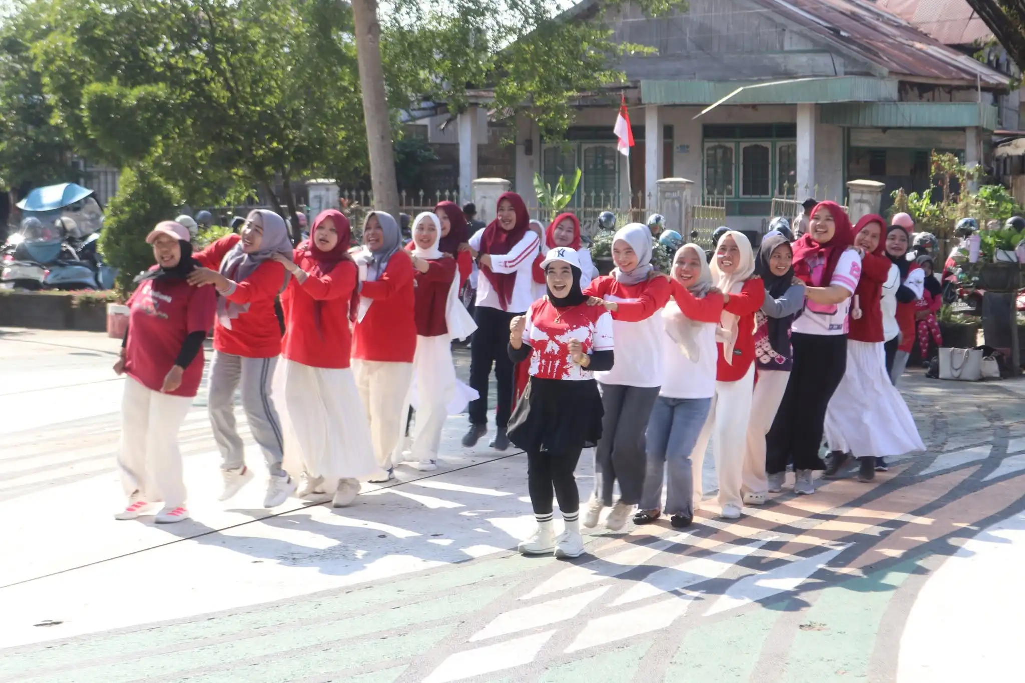 Semarak Laskar HIMPAUDI HSS Meriahkan HUT RI ke-81 dan HUT HIMPAUDI ke-21