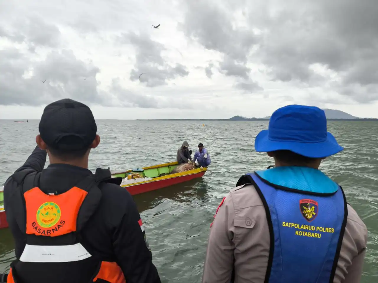 Tim SAR Gabungan Lakukan Pencarian Nelayan Berusia 71 Tahun Yang Hilang di Perairan Pulau Sebuku
