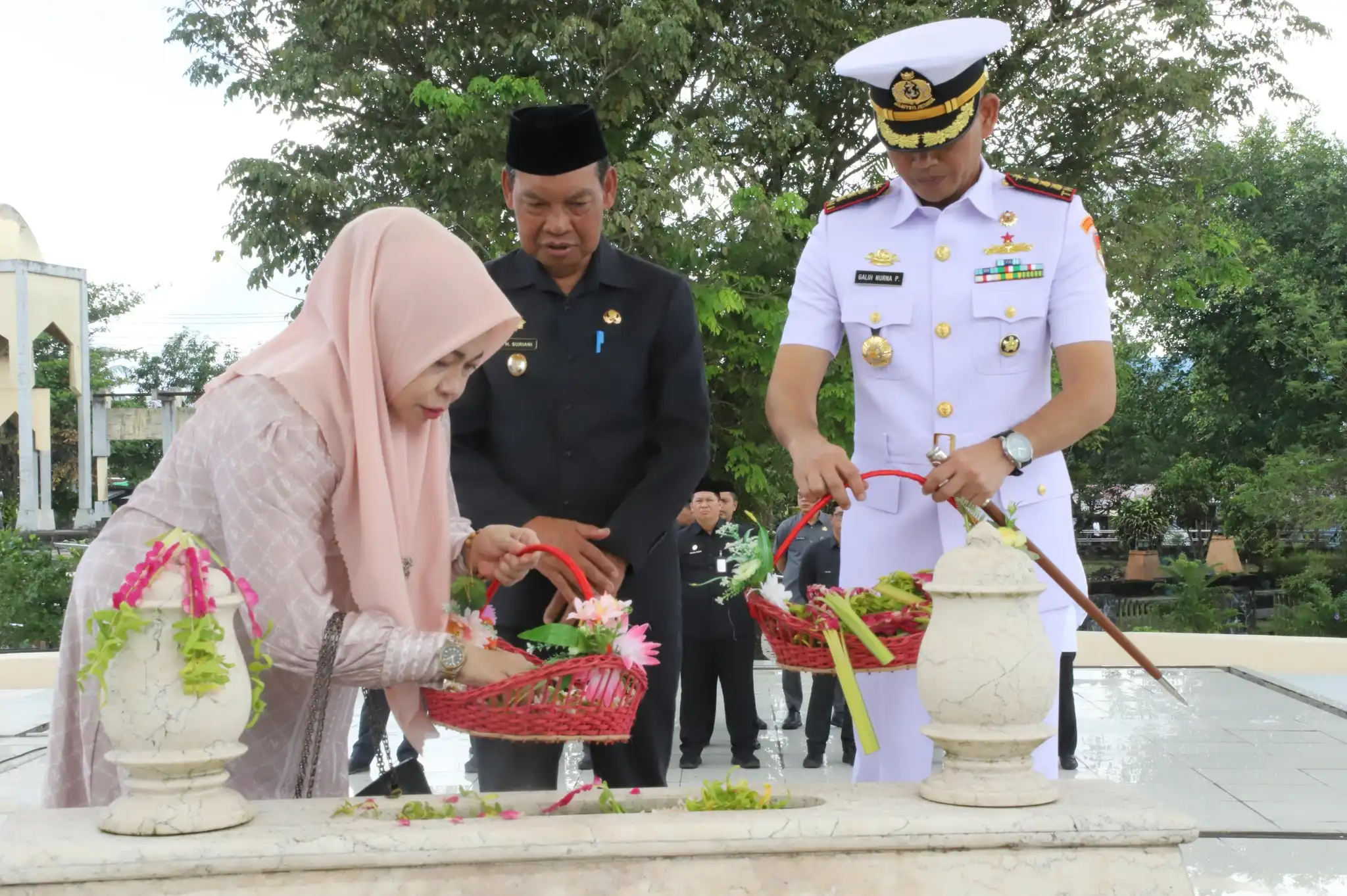 Ziarah ke Makam Hasan Basry, Pemkab HSS Kenang Semangat Proklamasi ALRI Divisi IV
