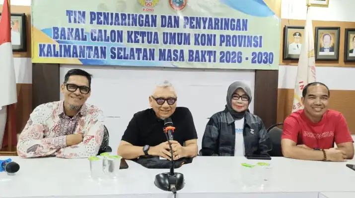 Hasnuryadi Melenggang Sendiri, Kursi Ketua KONI Kalsel Nyaris Tanpa Lawan