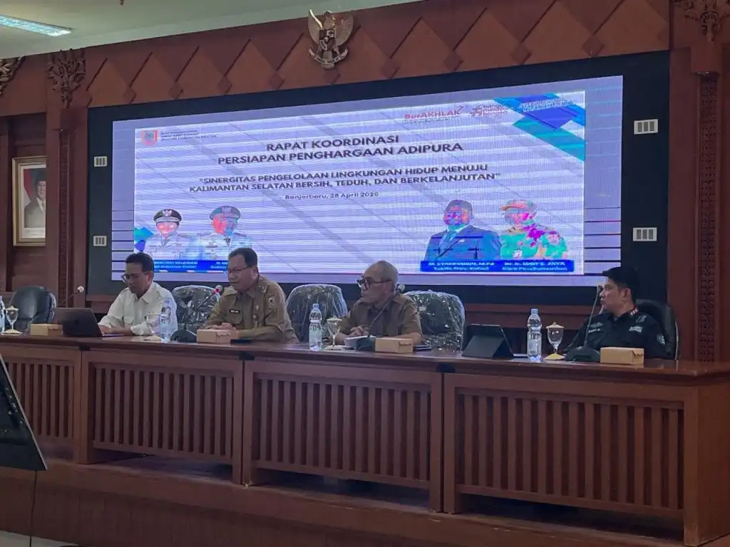 Rakor Adipura 2026 Digelar, Kalsel Perkuat Sinergi Kelola Lingkungan