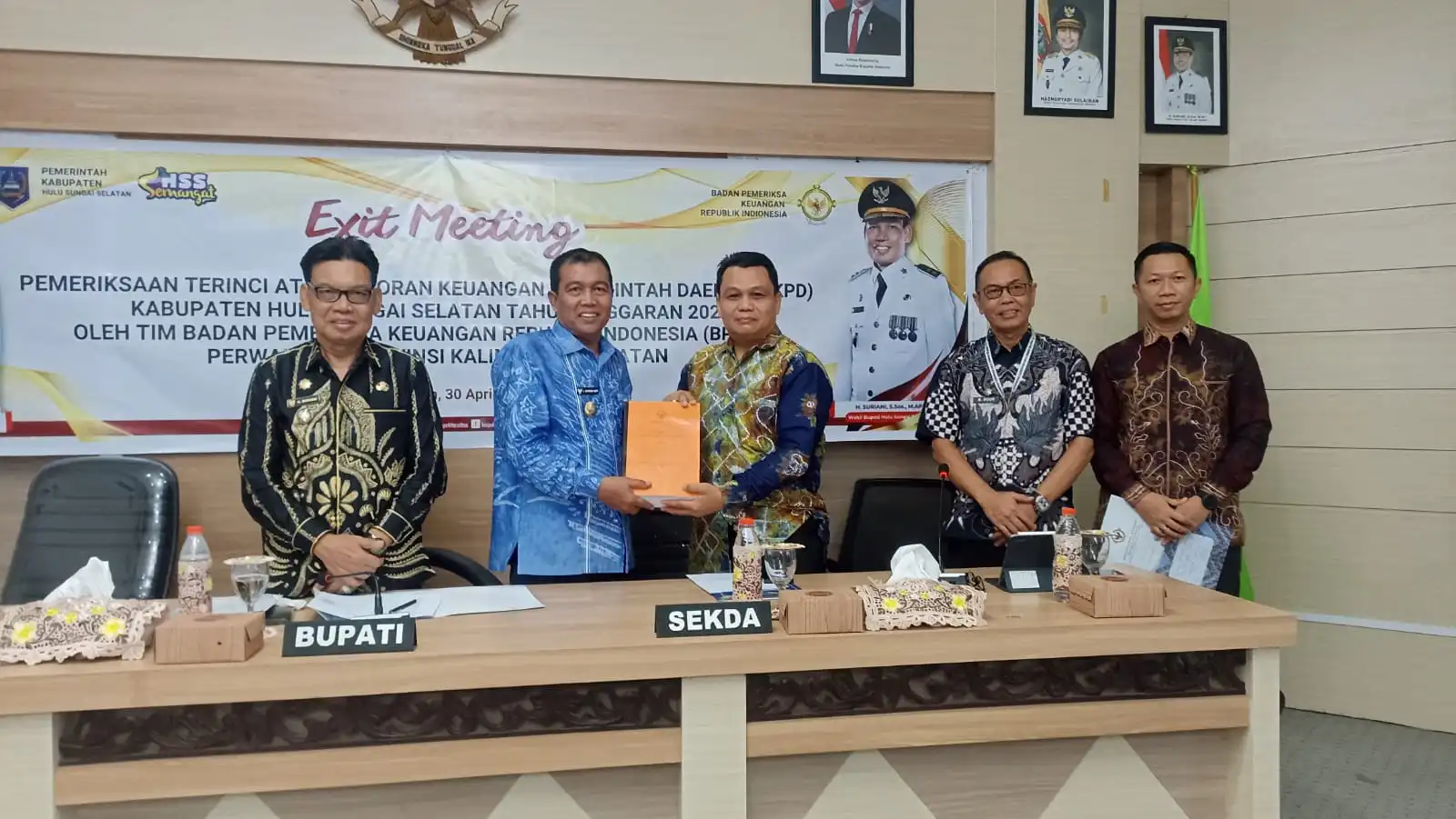 BPK Temukan Sejumlah Catatan, Pemkab HSS Diberi Tenggat Perbaikan LKPD 2025