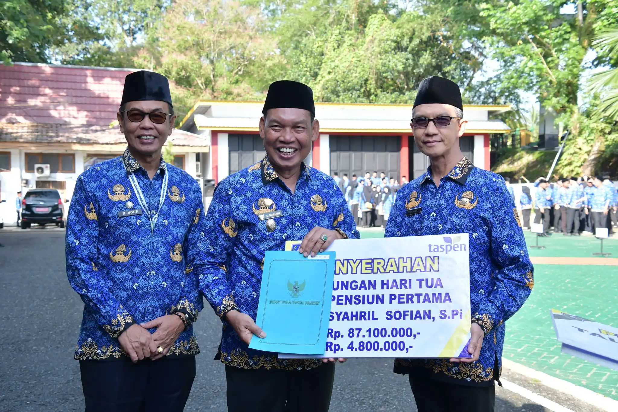 Apel Nasional HSS: ASN Purnatugas Terima SK Pensiun, Atlet Berprestasi Terima Bonus