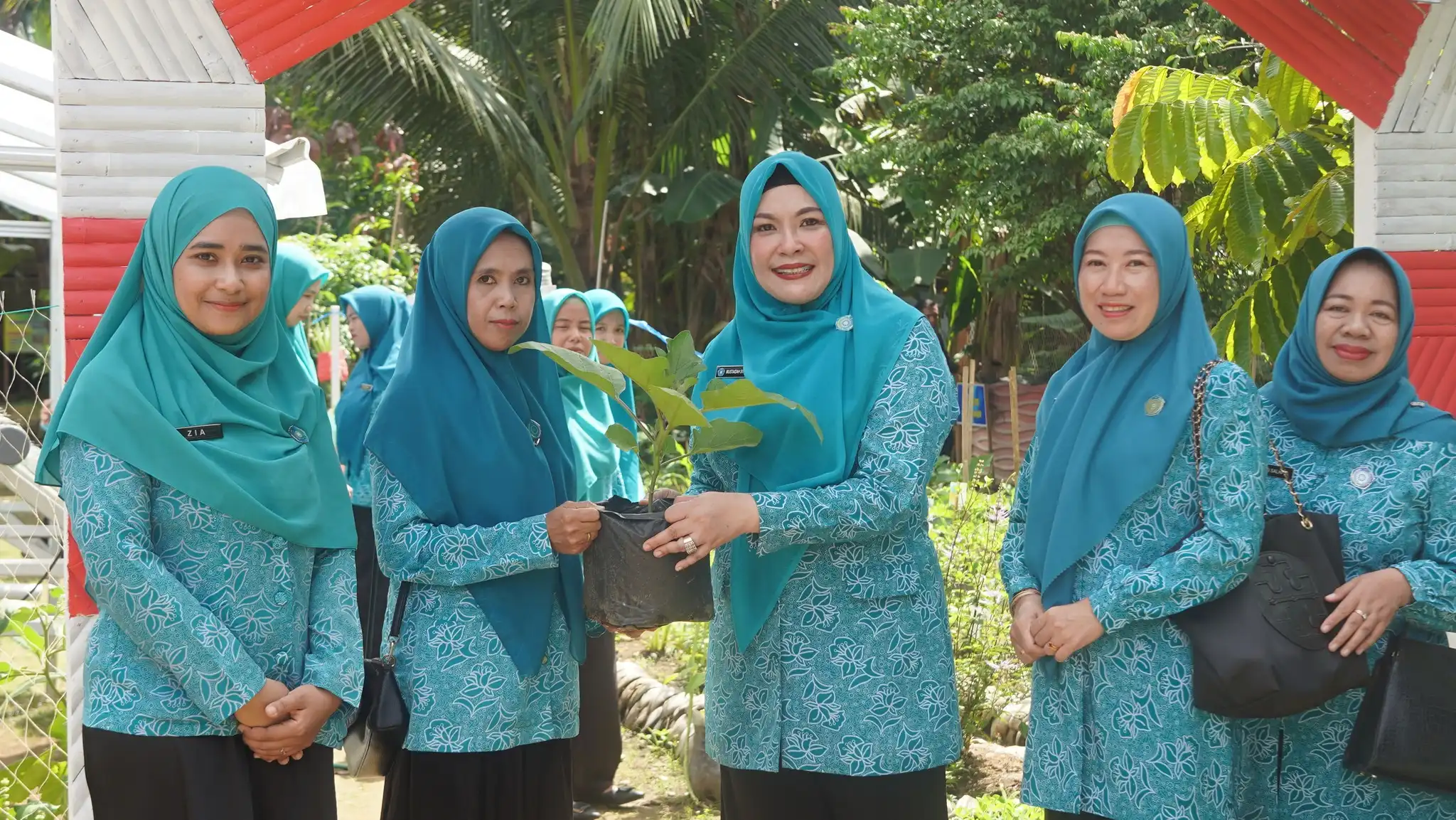 TP PKK HSS Bina Desa Sirih Hadapi Penilaian AKU HATINYA PKK