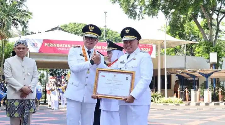 Kalsel Masuk 5 Besar Nasional, Muhidin Raih Penghargaan Bergengsi di Hari Otda 2026