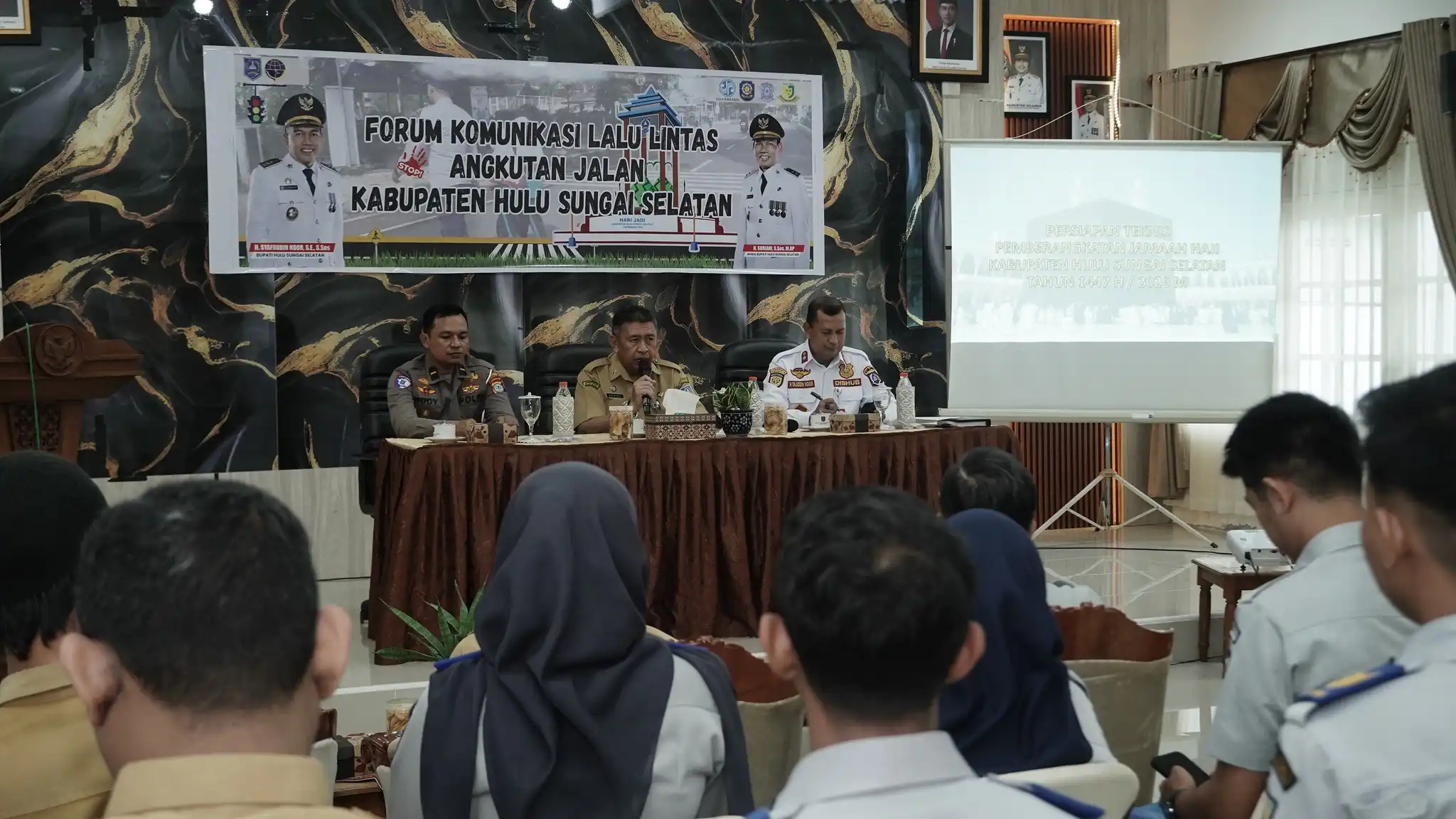 Pemkab HSS Matangkan Persiapan Transportasi Keberangkatan Jemaah Haji 2026