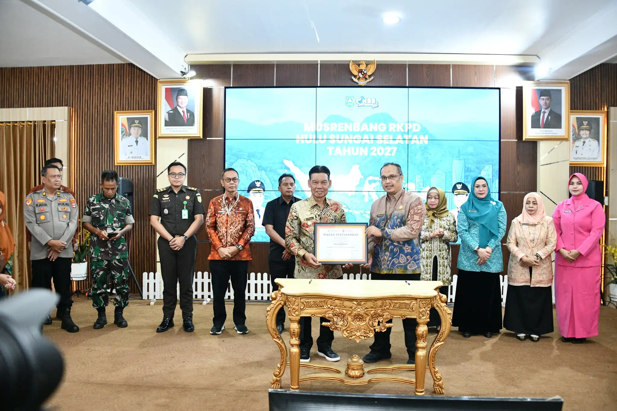 Musrenbang RKPD 2027 HSS Digelar, SAKIP Next Gen dan Desa Cantik Ikut Diluncurkan