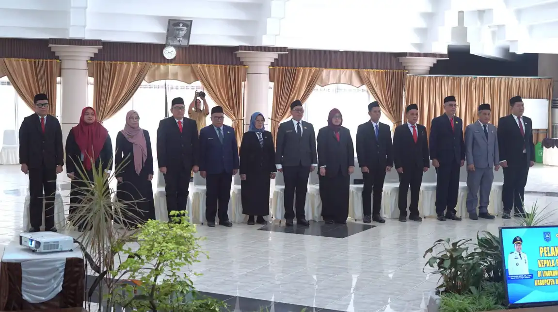 13 Kepala Puskesmas di HSS Dilantik, Wabup Minta Pelayanan Kesehatan Tak Stagnan