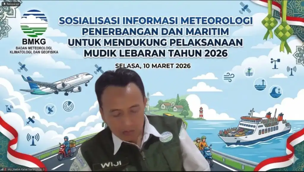 BMKG Ungkap Prediksi Hujan di Kalsel Jelang Mudik Lebaran 2026, Ini Wilayah yang Berpotensi Diguyur Lebat