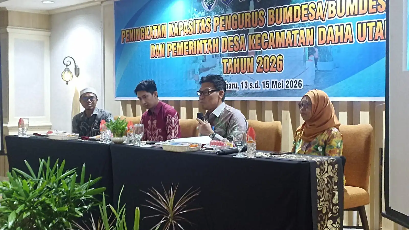 78 Pengurus BUMDes di Daha Utara Ikut Pelatihan, Wabup HSS Ingatkan Jangan Sekadar Formalitas