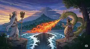 Asal-Usul Pulau Bali: Kisah Anak Skene yang Hobi Judi dan Naga yang Murka